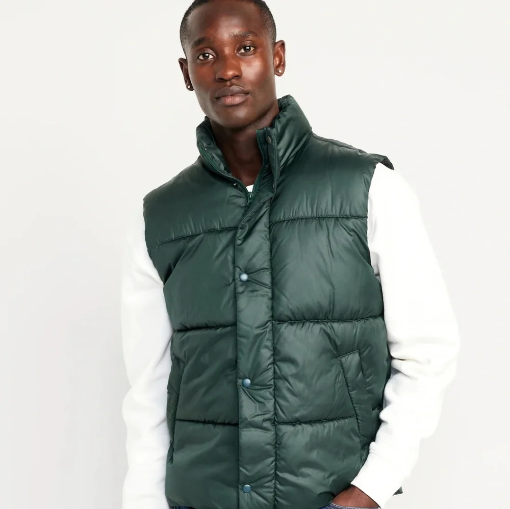 Water-Resistant Puffer Vest